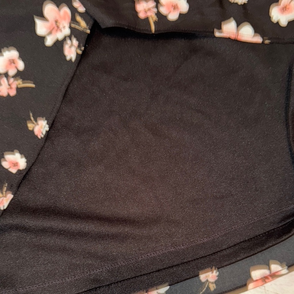 Philosophy Black and Pink Floral Dress - Picture 11 of 12